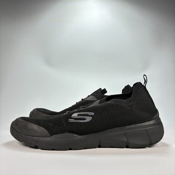 Skechers Memory Foam Black Casual Walking Shoes Sneakers 56256 Men’s Size 11 main image 7